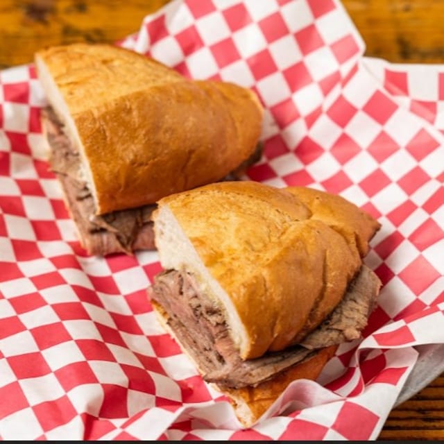 Tri-Tip Sandwich.