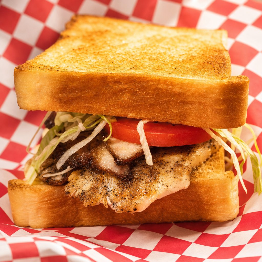 Chicken Club Sandwich.