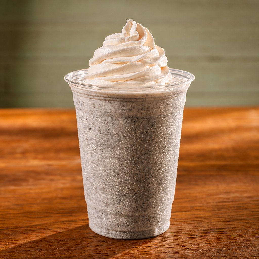 Cookies and Cream Milkshake.